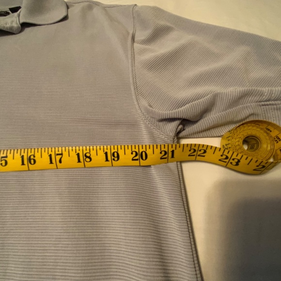 Firethorn Men’s Short Sleeve Silver Polo Shirt (Small) - Picture 6 of 10